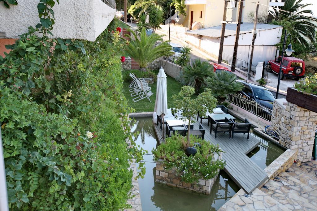 Sandy Bay Hotel Plomari Exterior foto