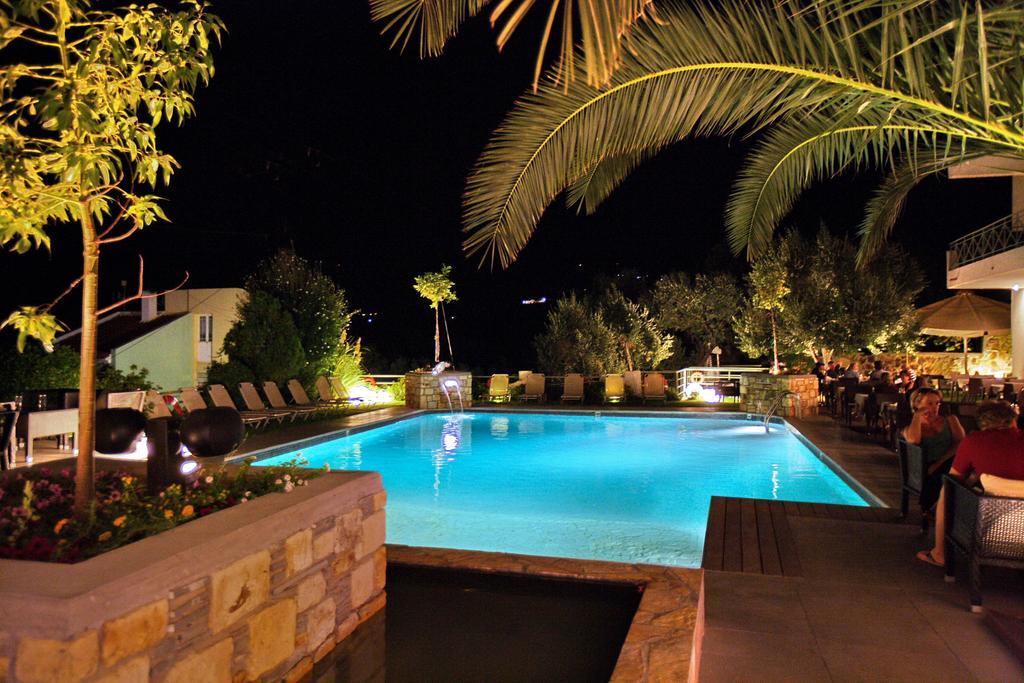 Sandy Bay Hotel Plomari Exterior foto